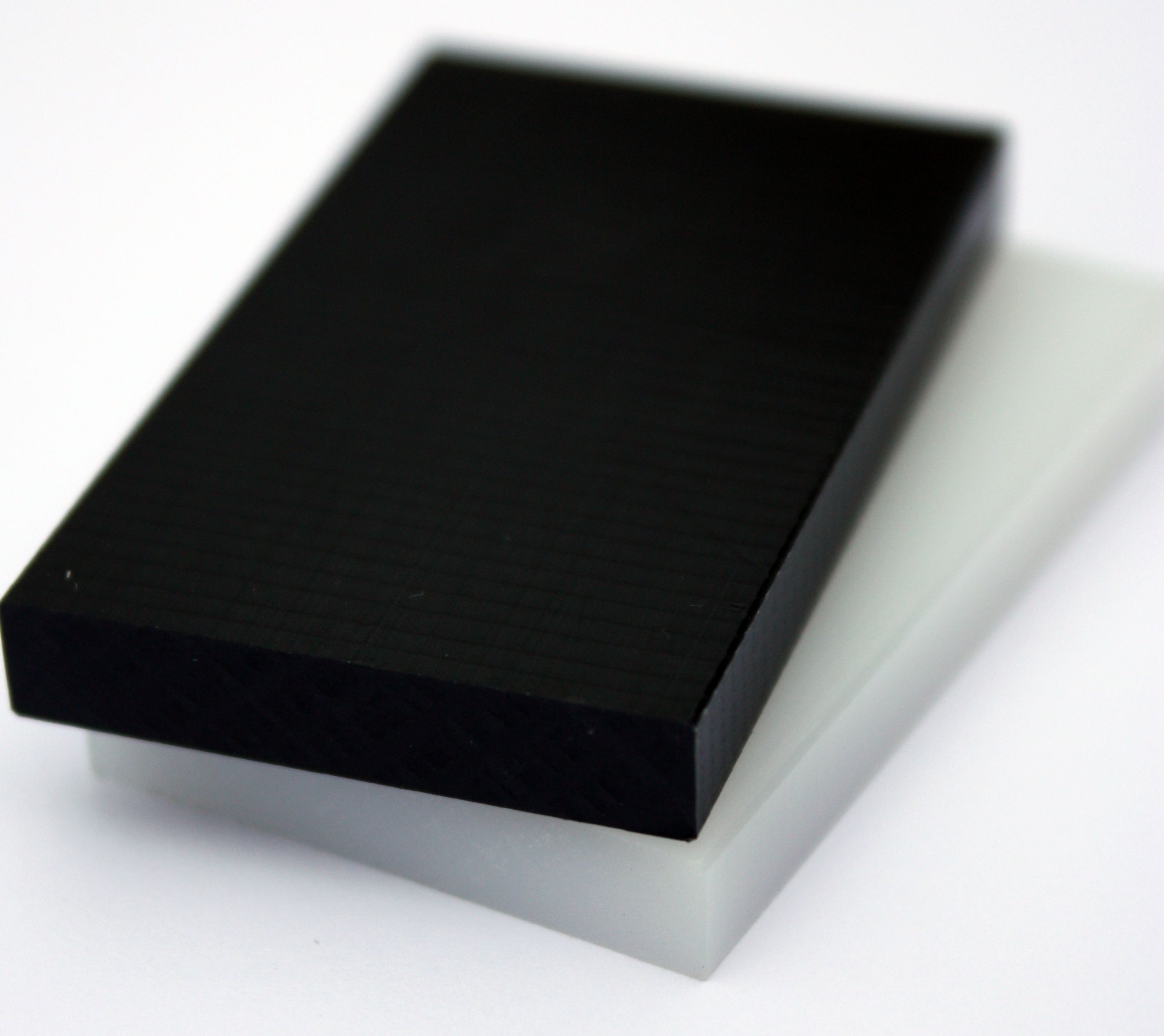 Abriebfester Gleitkunststoff Zuschnitte aus PE300 PE-HD schwarz 15x500x1000 mm 